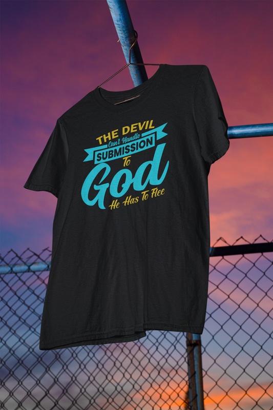 The Devil Can't Handle Submission To God - Unisex Tee