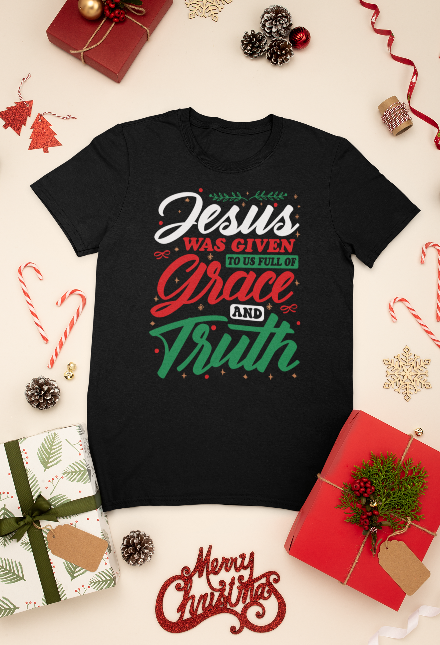 jesus Was Given To Us Full Of Grace And Truth - Unisex Tee