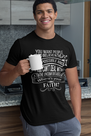 Where is your faith V3 - Unisex Tee