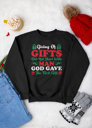 Giving Of Gifts Did Not Start With Man - Crewneck Sweatshirt