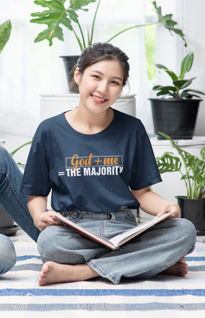 God plus me the majority - Unisex Tee